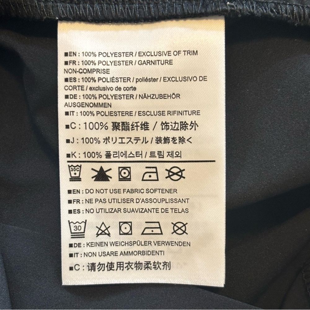 Arc’teryx Black Contenta Drawstring Dress - size M - Picture 5 of 6